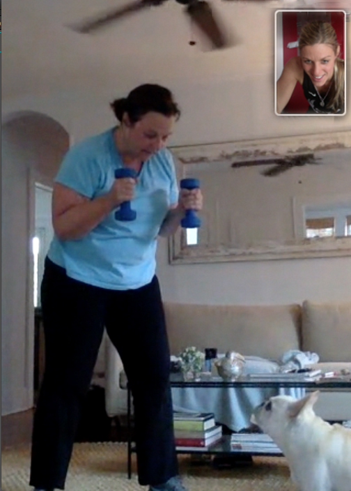 Facetime Personal Training with Dr Laura Miranda NYC