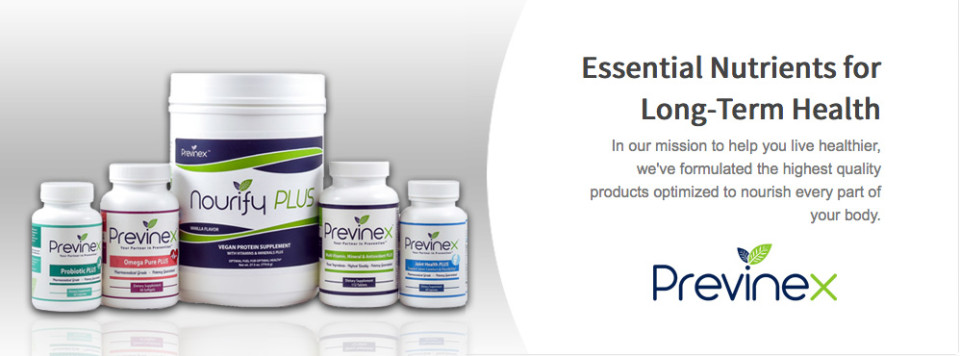 Previnex Products on Strong Healthy Woman