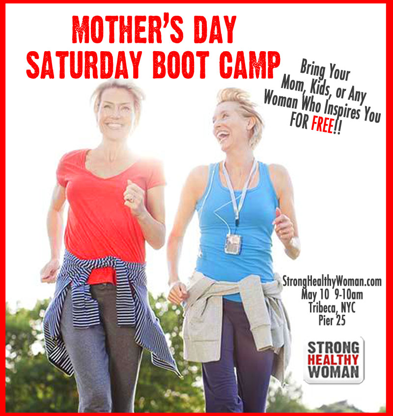 Mothers Day Boot Camp Tribeca NYC with Laura Miranda