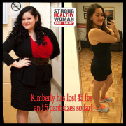 Kimberlys Weight Loss Transformation StrongHealthyWoman