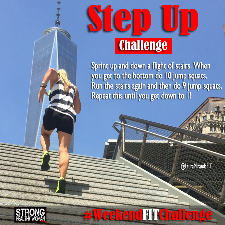 Step Up Challenge Weekendfitchallenge