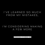 Learning From your mistakes