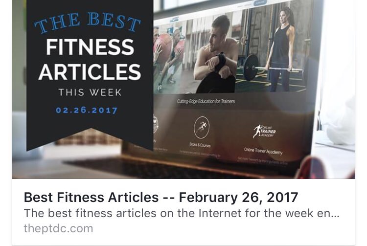 Dr. Laura Miranda PTDC Best Fitness Articles Of The Week